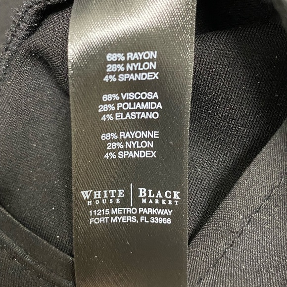 🖤WHBM • women’s black pants • 00R - Picture 4 of 6